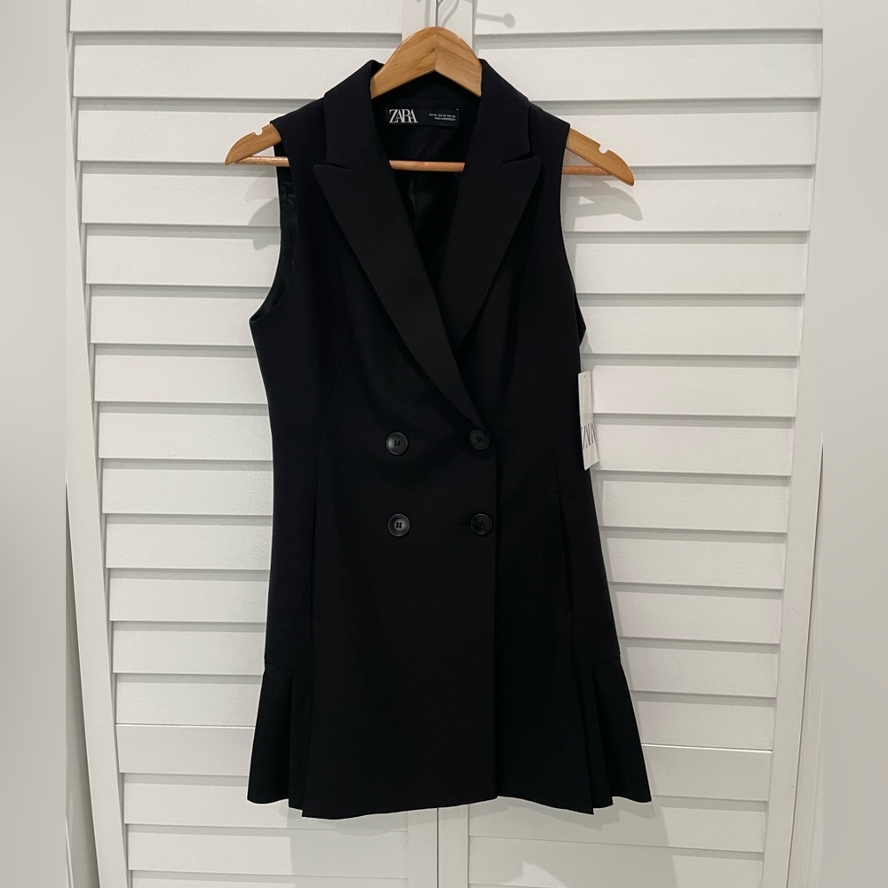 Zara black dress